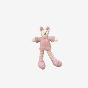 Wendy's Handknitted Mouse Boy - Baby Pink
