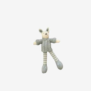 Wendy's Handknitted Mouse Boy - Stone