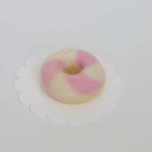 Pink Swirl Donut