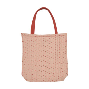Quilted Tote Bag - Strawberry