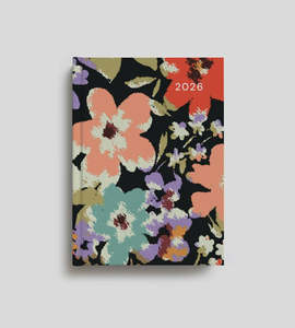 Father Rabbit x Juliet Hogan Weekly Diary 2026 - Petal Parade