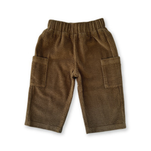 Grown Clothing: Organic Cord Pocket Pant - Espresso