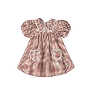 Coraline Dress - Red Gingham