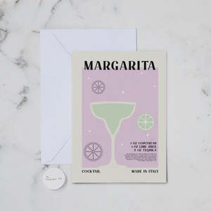 Margarita Greeting Card