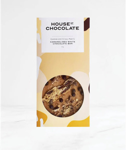Gifts: Choc Chip Cookie and Crispy Pearls Caramelised White Chocolate Bar