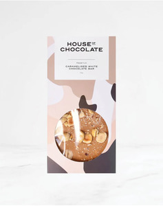 Gifts: NZ Dry Roasted Hazelnut Caramelised White Chocolate Bar