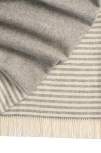 Catlins Throw | Cream/Ash