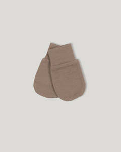 Accessories: Merino Mittens Walnut