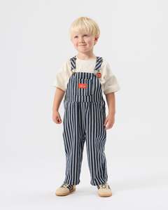 Clothing: Railroad Stripe Austin Overall