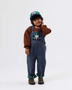 Clothing: Austin Green Check Overall