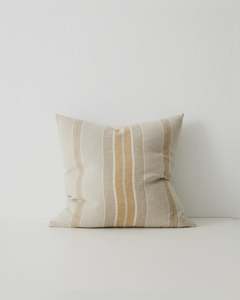 Cushions: Franco Cushion - Linen