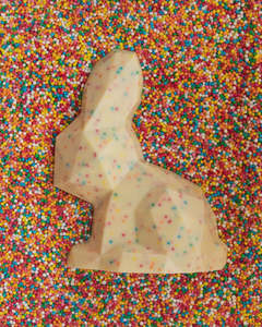 Sprinkle White Bunny