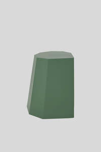 Homewares: Arnold Circus Stool Forest Green