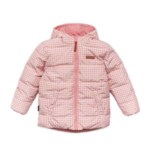 Clothing: Reversible Eco-Puffer | Rose Gingham