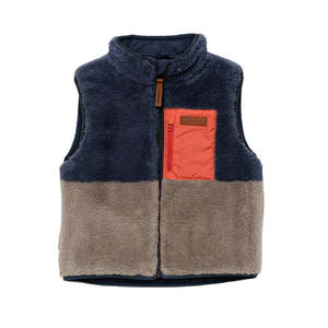 Reversible Yeti Vest - Ash Colourblock
