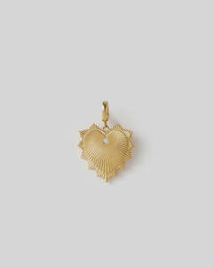 Homeware: Evie Heart Charm | Gold