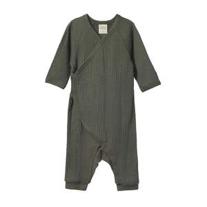 Baby 1: Pointelle Kimono Stretch and Grow