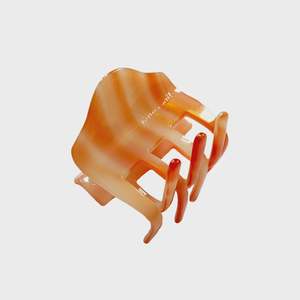 Vivienne Claw Clip in Tangerine