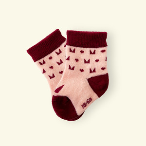 New Arrivals: MOSEY | Merino Wool Baby Socks | Plum