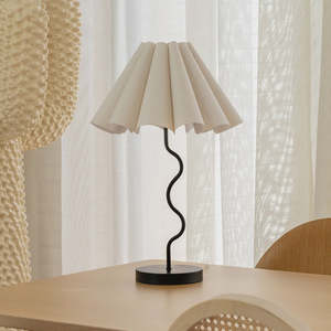 Homewares: Cora Table Lamp Black