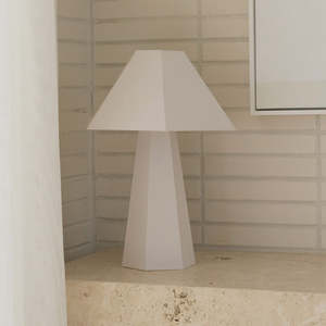 Homewares: Blake Table Lamp Pearl