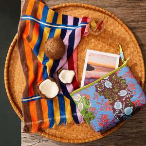 Homewares: Leilani Pouch - La Palma