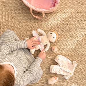 Olli Ella Dinkum Dolls | Binky Dinky Pickle Bassinet Set