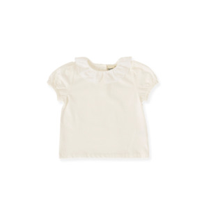 Laura Puff Sleeve Collar Top