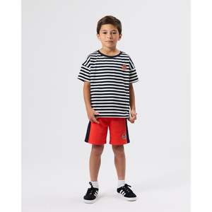 New Arrivals: Essential Logo Stripe Tee | Navy