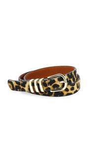 Herbert Frere Soeur: Herbert Frere Soeur La Iena Belt - Leopard Print