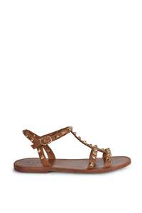 Shoes: Husk Ingrid Flat - Tan