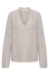 Gestuz: Gestuz Alpha Pullover - Grey Melange