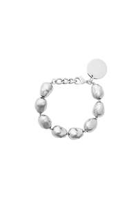Vanessa Baroni Silver Pearl Bracelet - Silver