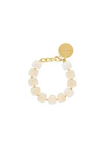Vanessa Baroni Organic Bracelet - Pearl Marble