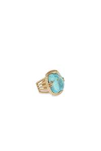 Full Price Product: Gas Bijoux Bague Ring - Turquoise