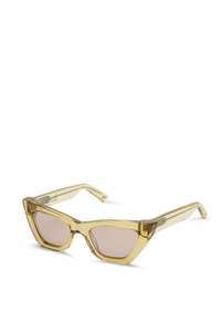 G O D: g.o.d 5 Sunglasses - Champagne