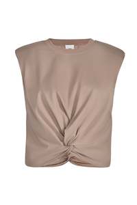 Husk Twist Tee - Camel