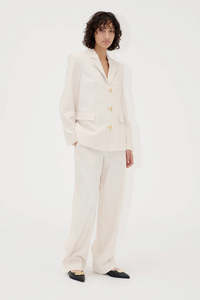 Stine Goya: Stine Goya Tailored Pants - Ivory