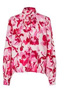 Stine Goya Gathered Top - Pink
