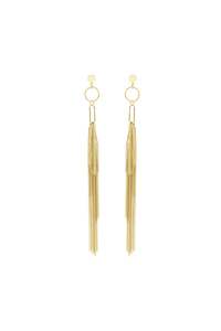 Sita Nevado: Sita Nevado Lluvia Earrings - Gold