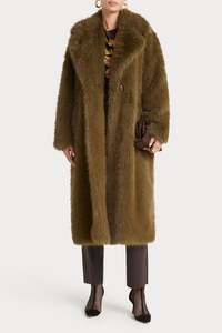 Husk Moss Coat - Khaki