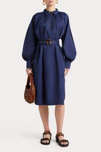 Husk Azalea Dress - Navy
