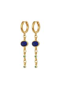 Jewellery Gifting: Temple Of The Sun Lazuli Earring - Gold