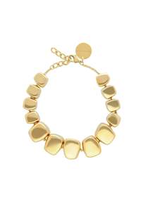 Vanessa Baroni Shaped Necklace - Gold