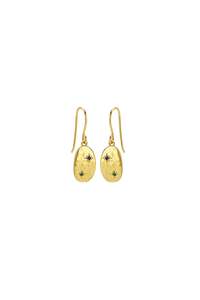Full Price Husk Jewellery: Husk Shani Earrings - Gold