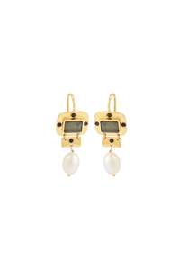 Full Price Husk Jewellery: Husk Bani Earring - Gold