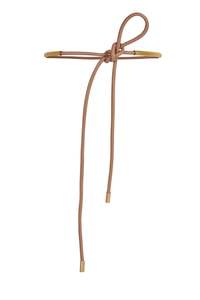 Husk Darcie Belt - Tan & Gold