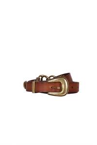 Full Price Branded Accessories: Campomaggi Cinture Belt - Cognac