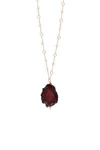 Gifts For Her: Alouette Design Pluma Necklace - Plum