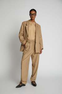 Sale Womens Brands: Munthe Thinka Blazer - Camel
